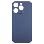 For iPhone 15 Pro Easy Replacement Big Camera Hole Glass Back Battery Cover, For iPhone 15 Pro(Not Disassemble)