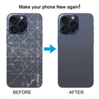 For iPhone 15 Pro Easy Replacement Big Camera Hole Glass Back Battery Cover, For iPhone 15 Pro(Not Disassemble)