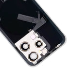 For iPhone 15 Pro Glass Battery Back Cover with Flash Bracket + Wireless Charging Module, For iPhone 15 Pro