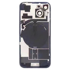 For iPhone 15 Glass Battery Back Cover with Flash Bracket + Wireless Charging Module, For iPhone 15