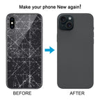 Back Cover with Appearance Imitation of iP15 Pro for iPhone XS, For iPhone XS to iP15 Pro