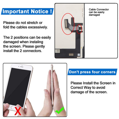 JK incell LCD Screen For iPhone 15, For iPhone 15 (JK incell)