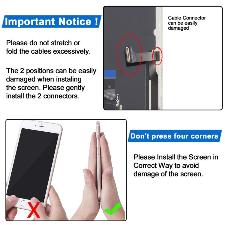 JK Hard OLED Screen For iPhone 15 Pro, For iPhone 15 Pro