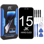 JK Hard OLED Screen For iPhone 15, For iPhone 15
