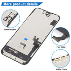 JK Hard OLED Screen For iPhone 15 Plus, For iPhone 15 Plus