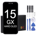 GX Hard OLED Screen For iPhone 15, For iPhone 15