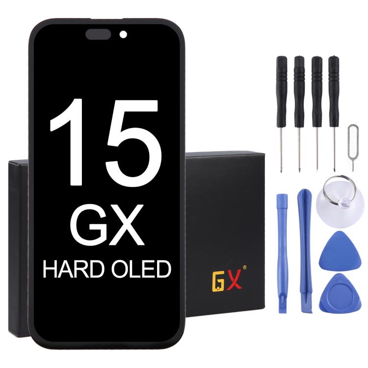 GX Hard OLED Screen For iPhone 15, For iPhone 15
