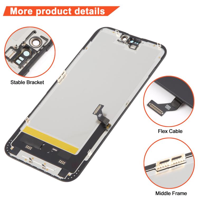 For iPhone 15 Plus DD Soft OLED Screen, For iPhone 15 Plus (Soft OLED)
