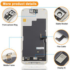 HXL Soft OLED Screen For iPhone 15 Pro, For iPhone 15 Pro