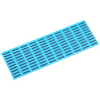 For iPhone 15 Pro 100sets LCD Bottom Black Adhesive Sticker(02), For iPhone 15 Pro(02)