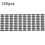 For iPhone 15 Pro Max 100sets LCD Side Black Adhesive Sticker(03), For iPhone 15 Pro Max (03)