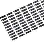 For iPhone 15 Pro Max 100sets LCD Side Black Adhesive Sticker(03), For iPhone 15 Pro Max (03)