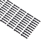 For iPhone 15 Pro 100sets LCD Side Black Adhesive Sticker(03), For iPhone 15 Pro(03)
