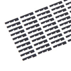 For iPhone 15 Pro 100sets LCD Side Black Adhesive Sticker(03), For iPhone 15 Pro(03)