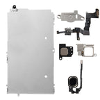 6 in 1 for iPhone 5s LCD Repair Accessories Part Set, For iPhone 5s (Black), For iPhone 5s (White)