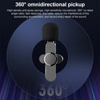8 Pin Interface Live Broadcast Wireless Lavalier Microphone, 8 Pin