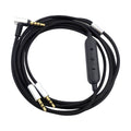 ZS0096 Wired Control Version Headphone Audio Cable for Sol Republic Master Tracks HD V8 V10 V12 X3, Wired Control Version