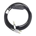 ZS0096 Wired Control Version Headphone Audio Cable for Sol Republic Master Tracks HD V8 V10 V12 X3, Wired Control Version