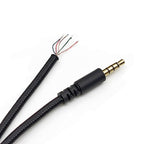 ZS0234 Headphone Audio Cable for Kingston Cloud, ZS0234 Black