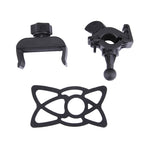 360 Degree Rotation Bicycle Phone Holder with Flexible Stretching Clip for iPhone 7 & 7 Plus / iPhone 6 & 6 Plus / iPhone 5 & 5C & 5s