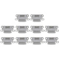 10 PCS Charging Port Connector for iPhone 6 / 6S, For iPhone 6 / 6S, For iPhone 6 / 6S (Light Grey)