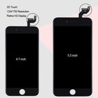 Original LCD Screen for iPhone 6S Plus, i6S Plus Original White, i6S Plus Original Black