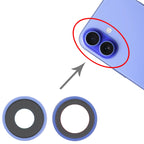 For iPhone 16 / 16 Plus Rear Camera Lens Cover, For iPhone 16 / 16 Plus