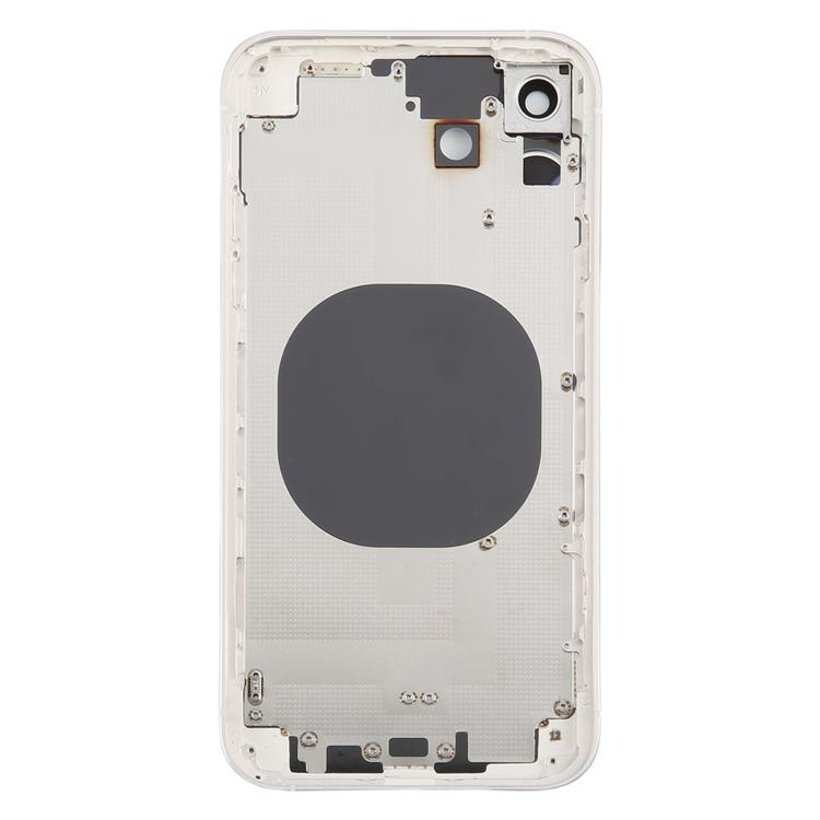 Back Cover with Appearance Imitation of iP16 for iPhone XR, White, Black, Pink, Green, Blue
