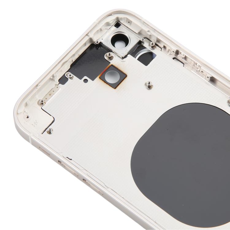 Back Cover with Appearance Imitation of iP16 for iPhone XR, White, Black, Pink, Green, Blue