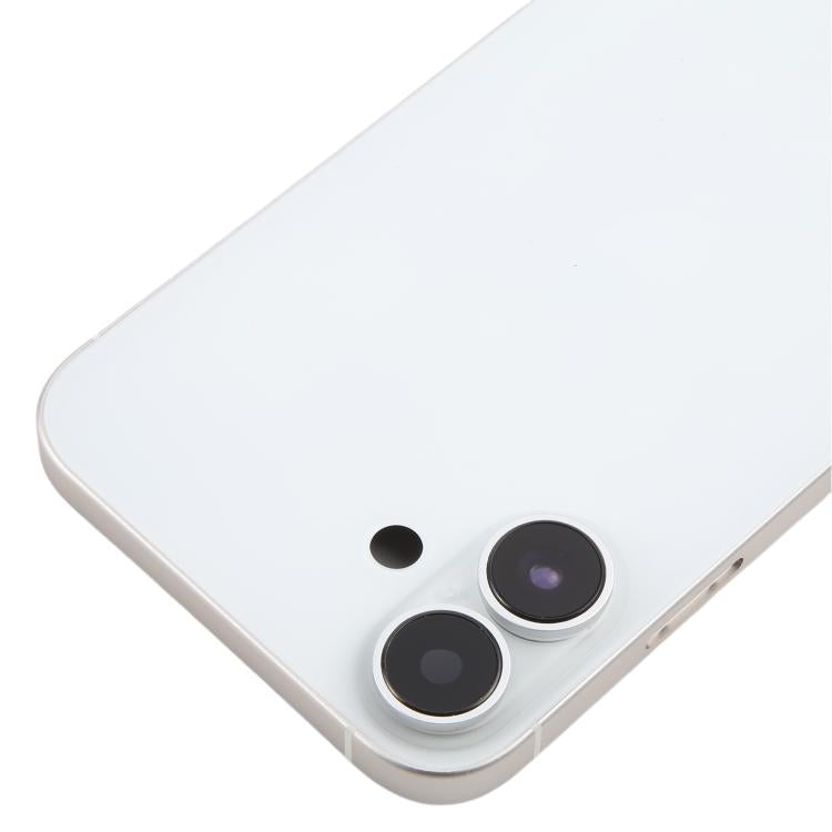 Back Cover with Appearance Imitation of iP16 for iPhone XR, White, Black, Pink, Green, Blue