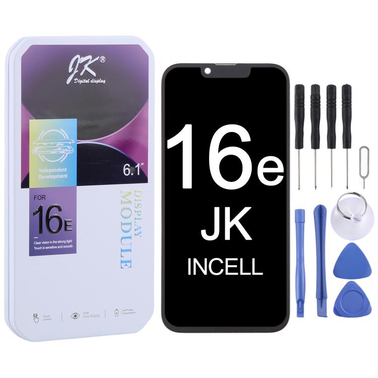JK incell LCD Screen For iPhone 16e, For iPhone 16e