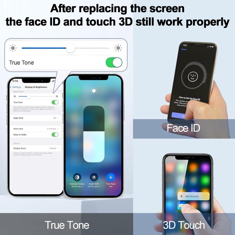 JK incell LCD Screen For iPhone 16 Pro, For iPhone 16 Pro