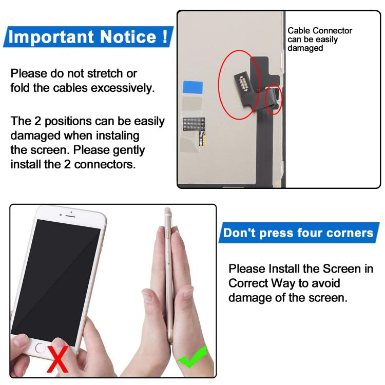 JK Hard OLED Screen For iPhone 16, For iPhone 16