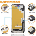 HXL Soft OLED Screen For iPhone 16, For iPhone 16