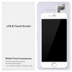 50 PCS Cardboard Packaging White Box for iPhone 6s Plus & 6 Plus LCD Screen, Packaging Box for 6s Plus & 6 Plus