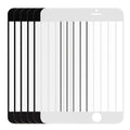 5 PCS Black + 5 PCS White for iPhone 6 Plus Front Screen Outer Glass Lens, For iPhone 6 Plus (10PCS)
