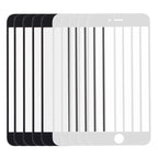 5 PCS Black + 5 PCS White for iPhone 6s & 6 Front Screen Outer Glass Lens, 5 Black 5 White for i6s