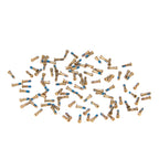 100 PCS for iPhone 6s & 6s Plus Universal Charging Port Screws, For iPhone 6s & 6s Plus(Gold), For iPhone 6s & iPhone 6s Plus(Rose Gold)