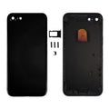 6 in 1 for iPhone 7 (Back Cover + Card Tray + Volume Control Key + Power Button + Mute Switch Vibrator Key + Sign) Full Assembly Housing Cover (Jet Black), For iPhone 7 Jet Black