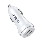 ipipoo XP-1 Dual USB Car Fast Charging Charger with Android Line, XP-1 (Black), XP-1 (White)