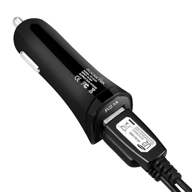 ROCKETEK CC2P DC 5V 4.2A Dual USB Smart Car Charger, CC2P