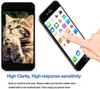 LCD Screen include Front Camera for iPhone 7, i7 Black with Camera, i7 White with Camera
