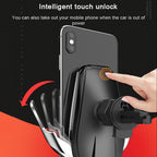 S7 15W QI 360 Degree Rotatable Infrared Induction Car Air Outlet Wireless Charging Mobile Phone Holder for 4.0-6.5 inch Mobile Phones, S7