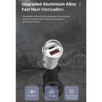 awei C-708 PD 45W USB + Type-C / USB-C Mini Car Charger, C-708