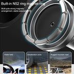 12PRO 15W Aluminum Alloy MagSafe Magnetic Car Wireless Charger Mobile Phone Holder , Car Wireless Charger Holder