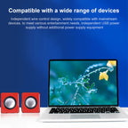 USB Mini Mobile Phone Computer Wired Speaker, Does Not Support Tuning