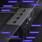 YINDIAO A36 Bluetooth 5.0 Smart Subwoofer Computer Wireless Bluetooth Speaker, Bluetooth Upgrade Version, Bluetooth Upgrade Version(Black), Bluetooth Upgrade Version(Grey)