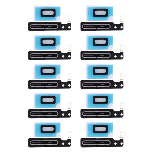 10 PCS Earpiece Receiver Mesh Cover + Earpiece Receiver Adhesive Sticker for iPhone 7, For iPhone 7 (10 PCS)