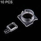 10 Sets for iPhone 7 Front Facing Camera Module Bezel + Sensor Retaining Bracket, For iPhone 7