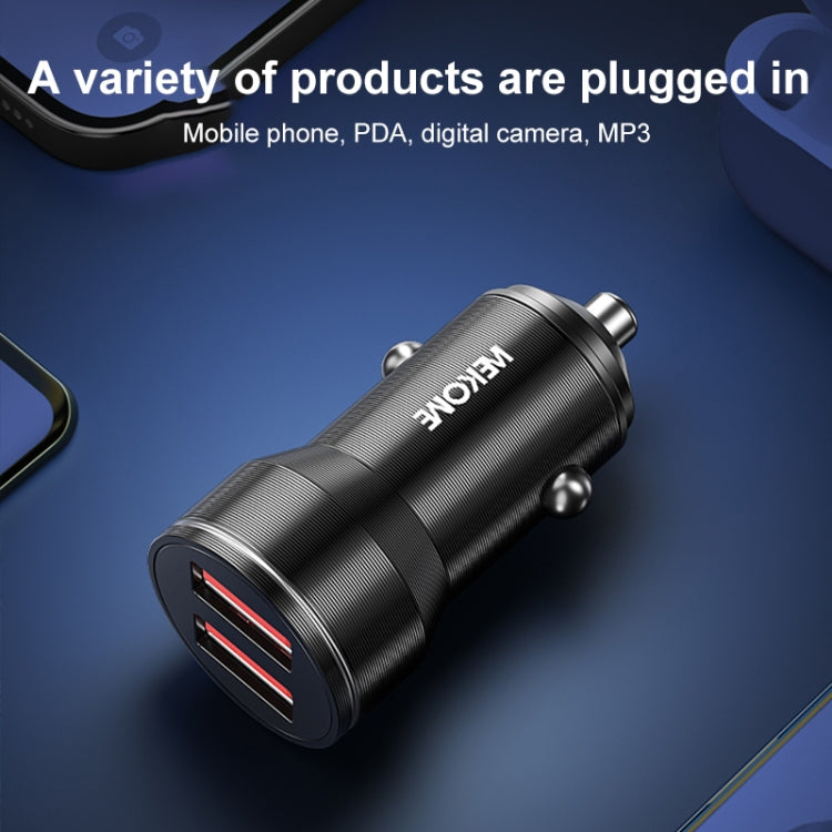 WK WP-C43 Staroad Series 15W Dual USB Car Charger, WP-C43 (Black), WP-C43 (Coffee)